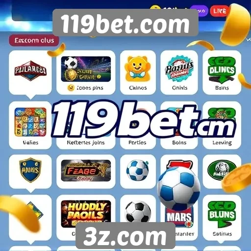 Análise das opções de jogos disponíveis em 119bet.com
