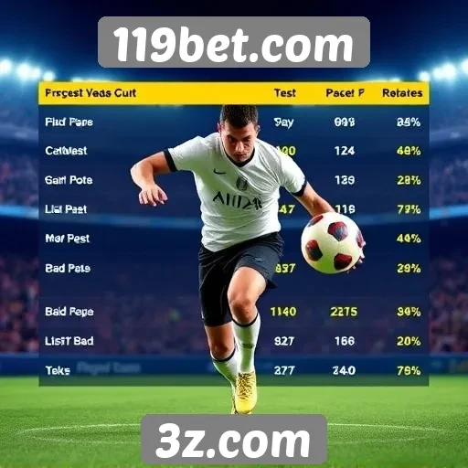 Estatísticas de jogos populares no 119bet